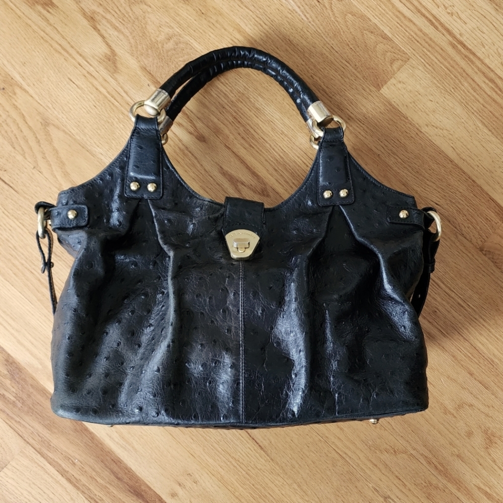 Black Brahmin Hobo Bag